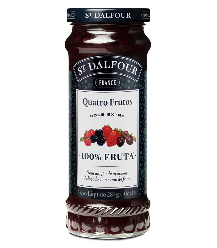 [90260] Tartinade de fruits Quatre Fruits 284g x6 St Dalfour
