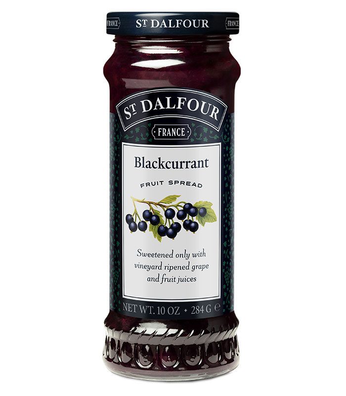 Tartinade de fruits Cassis 284g x6 St Dalfour