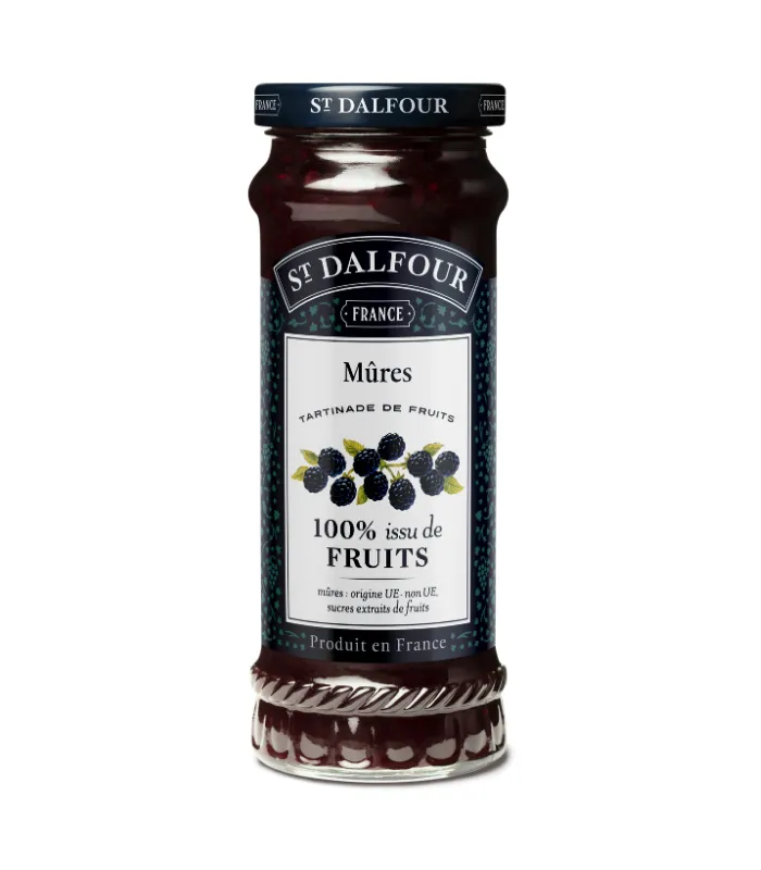 Tartinade de fruits Mûre 284g x6 St Dalfour