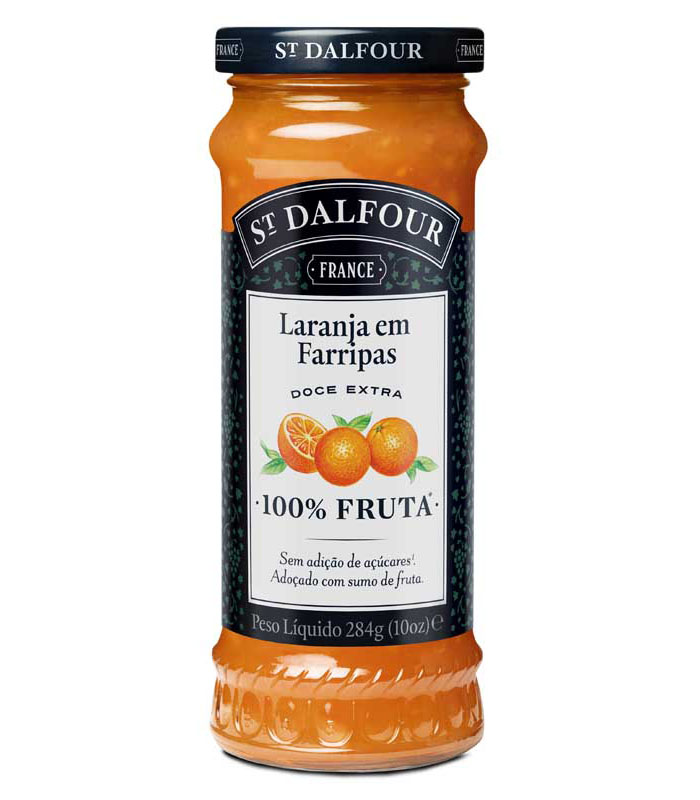 [90017] Tartinade de fruits Orange 284g x6 St Dalfour