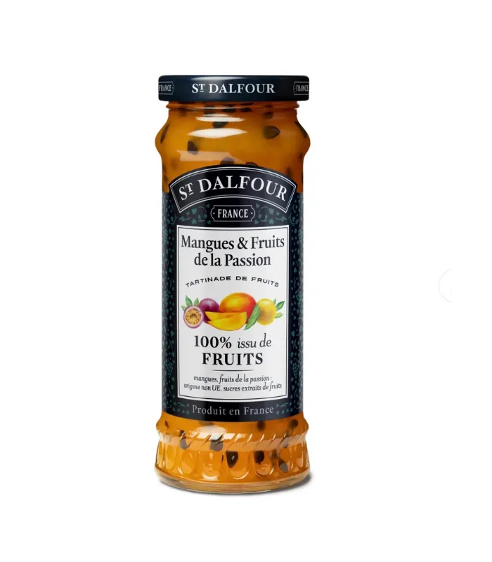 Tartinade de fruits Mangue/Passion 284g x6 St Dalfour