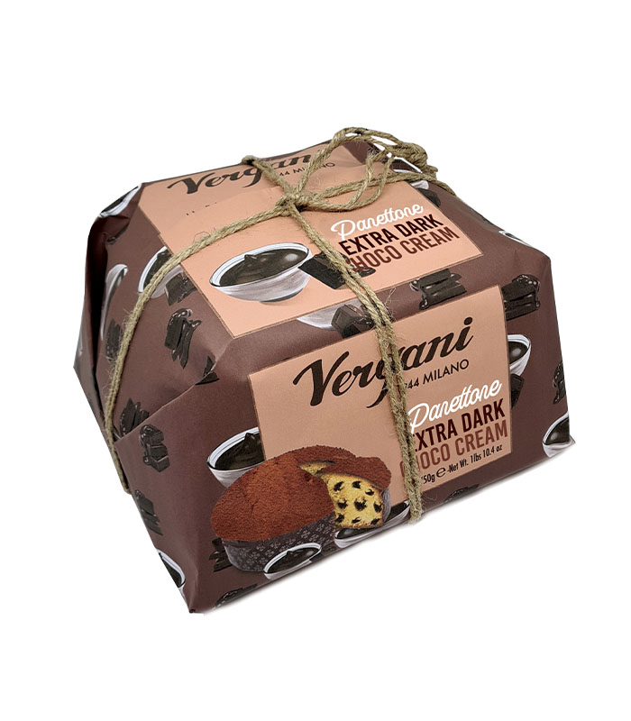 Panettone Crème Chocolat Extra Noir 750g x6 Vergani