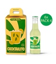 Pack 4 Virgin Mojito 200ml (0% Alc.) - x6 Cocktailito