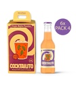 Pack 4 Virgin Mojito Passion 200ml (0% Alc.) - x6 Cocktailito
