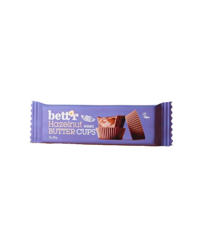 Palets bio au beurre de noisette 39g - x12 Bett'r