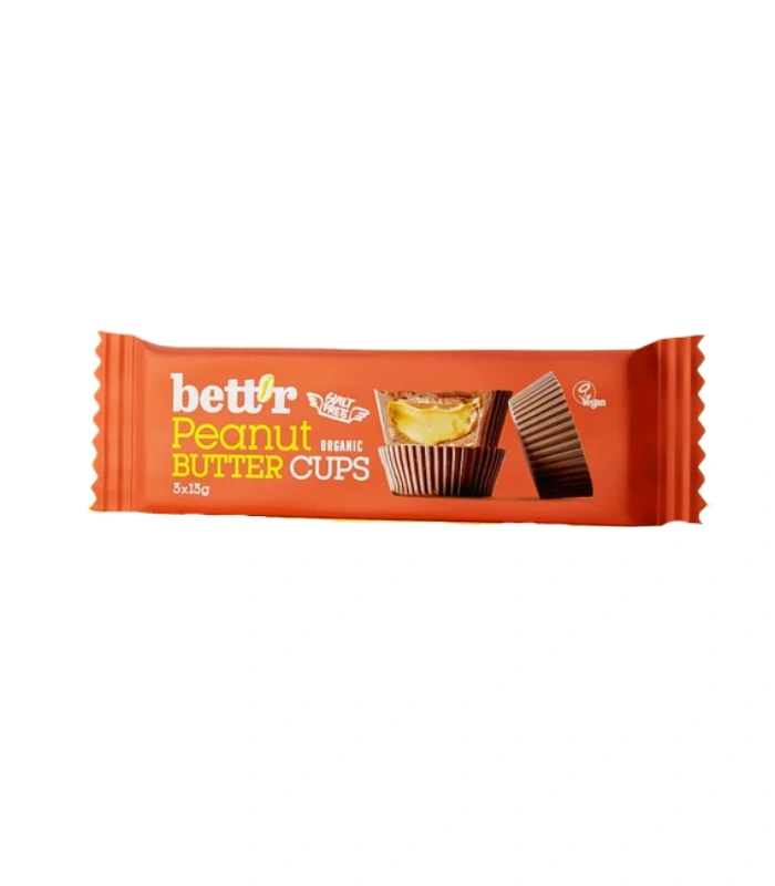 Palets bio au beurre de cacahuète 39g - x12 Bett'r