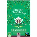 Thé Noir Menthe Bio 20 sachets x6 ETS