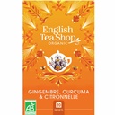Curcuma, Gingembre & Citronnelle Bio 20 sachets  x6 ETS
