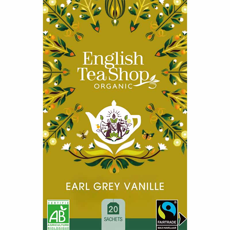Earl Grey Vanille Bio 20 sachets x6 ETS