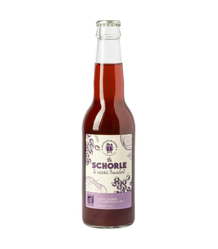 [75038] Schorle Cassis Truculent Bio 33cl x12 Les Filles de l’Ouest