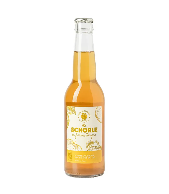 [75021] Schorle Pomme Tonique Bio 33cl x12 Les Filles de l’Ouest