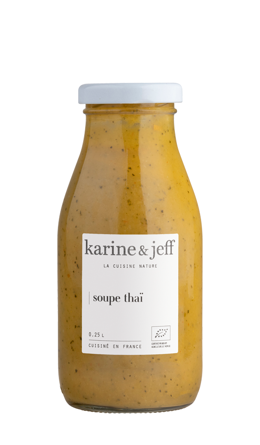 Soupe Thaï Bio 0,25L x12 Karine & Jeff