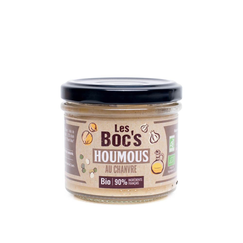 Houmous au Chanvre Bio 110g x6 Les Boc's