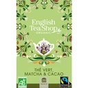 Thé Vert, Matcha & Cacao Bio 20 sachets x6 ETS