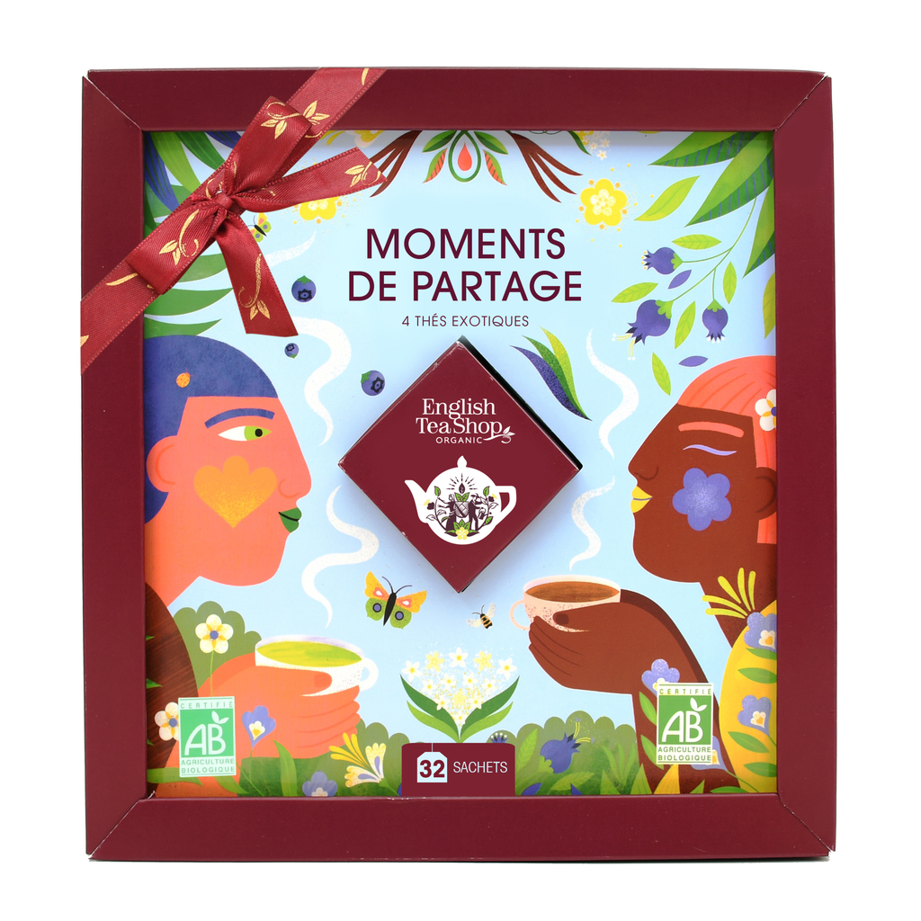 Coffret Moments de Partage Bio 32 sachets x6 ETS