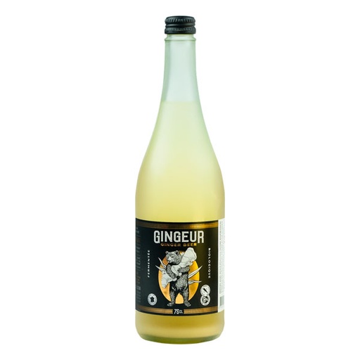 Ginger Beer Bio 75cl x6 Gingeur