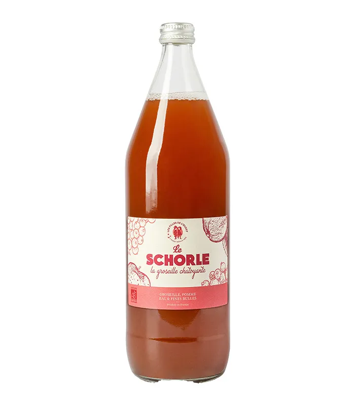 Schorle Groseille Chatoyante Bio 1L x6 Les Filles de l’Ouest