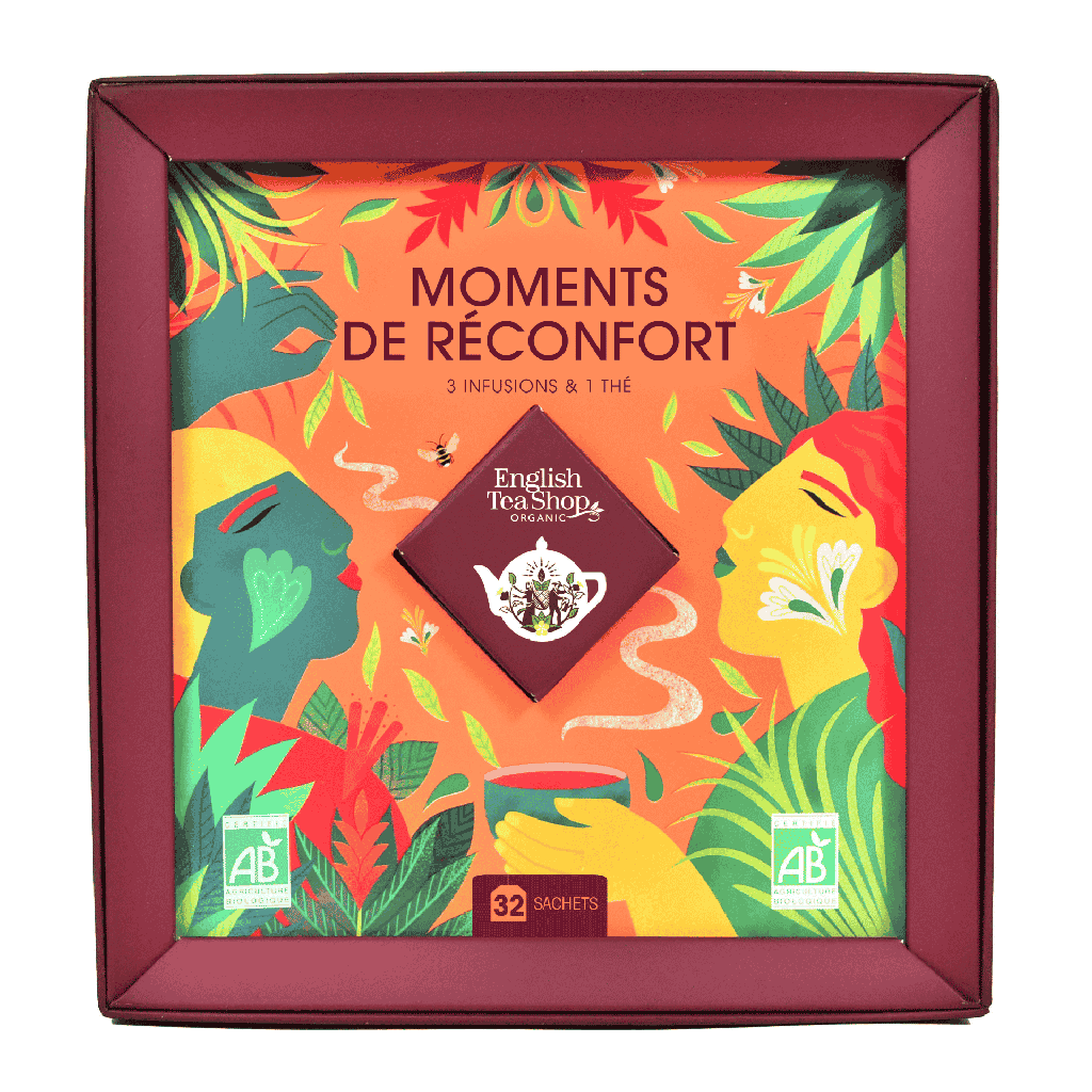 Coffret Moments de Réconfort Bio 32 sachets x6 ETS