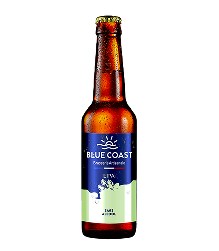 Bière IPA sans alcool Bio 33cl x24 Blue Coast