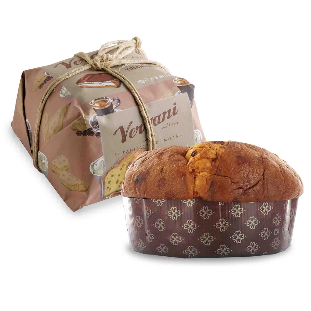 [14760] Panettone Tiramisu 800g x6 Vergani