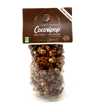 Popcorn Chocolat Caramel Bio 80g x6 Cocoripop