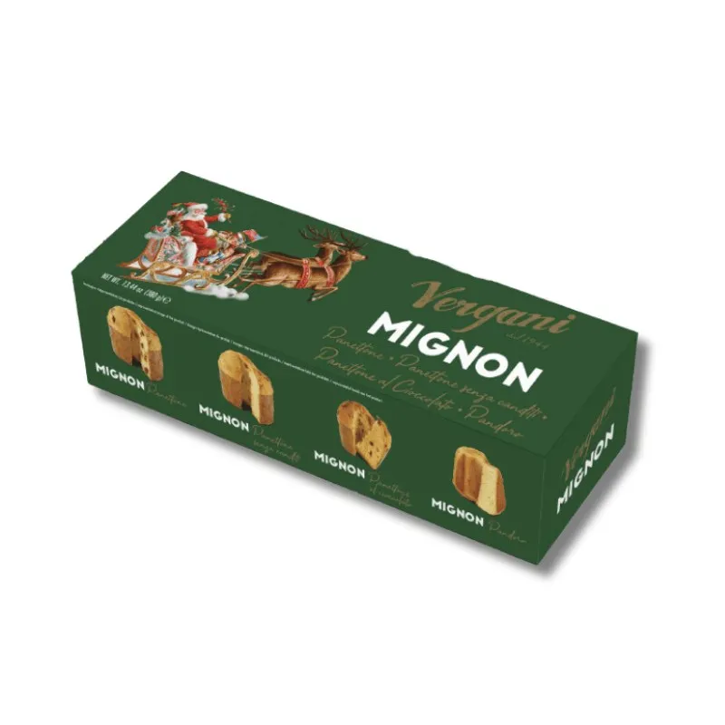 [15569] Coffret 4 Mini Panettone 380g x6 Vergani