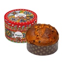 Panettone Traditionnel 750g boîte métal voyage en Sicile x6 Vergani