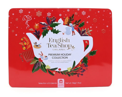 [69478] Coffret Holiday Rouge Bio 36 sachets x6 ETS