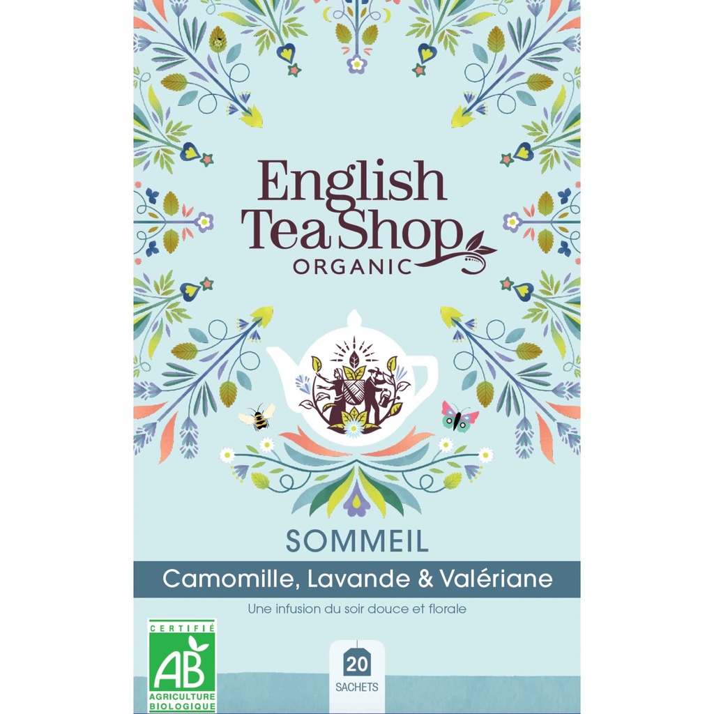 Infusion Sommeil Bio 20 sachets x6 ETS