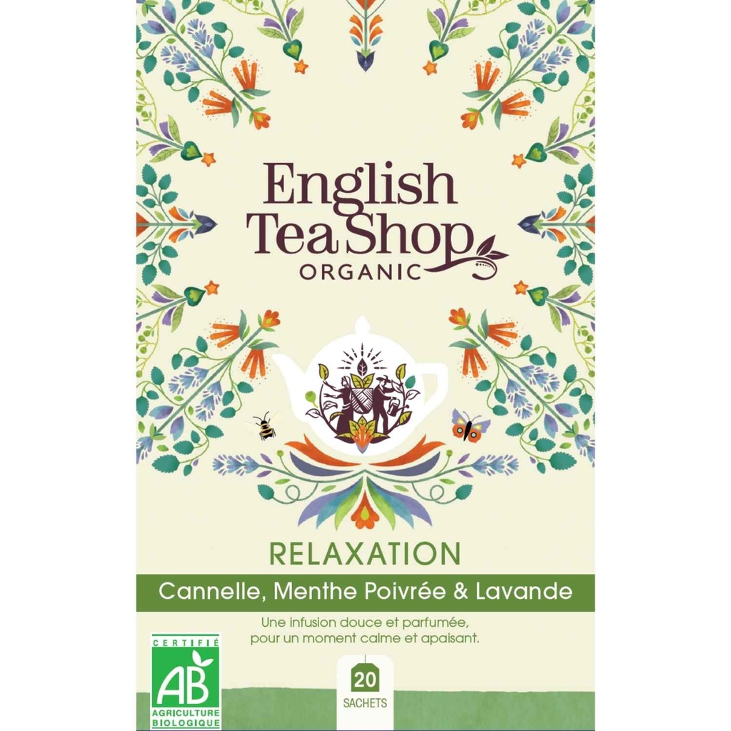 Infusion Relaxation Bio 20 sachets x6 ETS