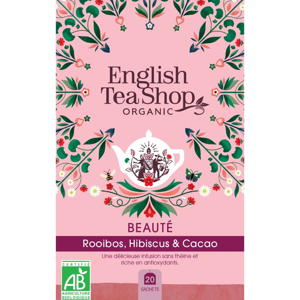 [69652] Infusion Beauté Bio 20 sachets x6 ETS