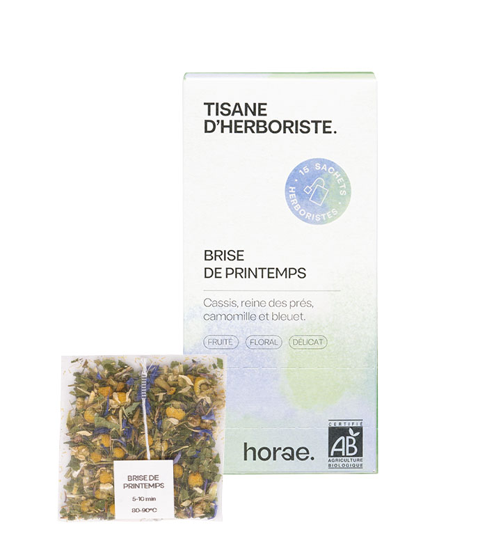Tisane d'herboriste Bio - Brise de Printemps 15 sachets x6 Horae
