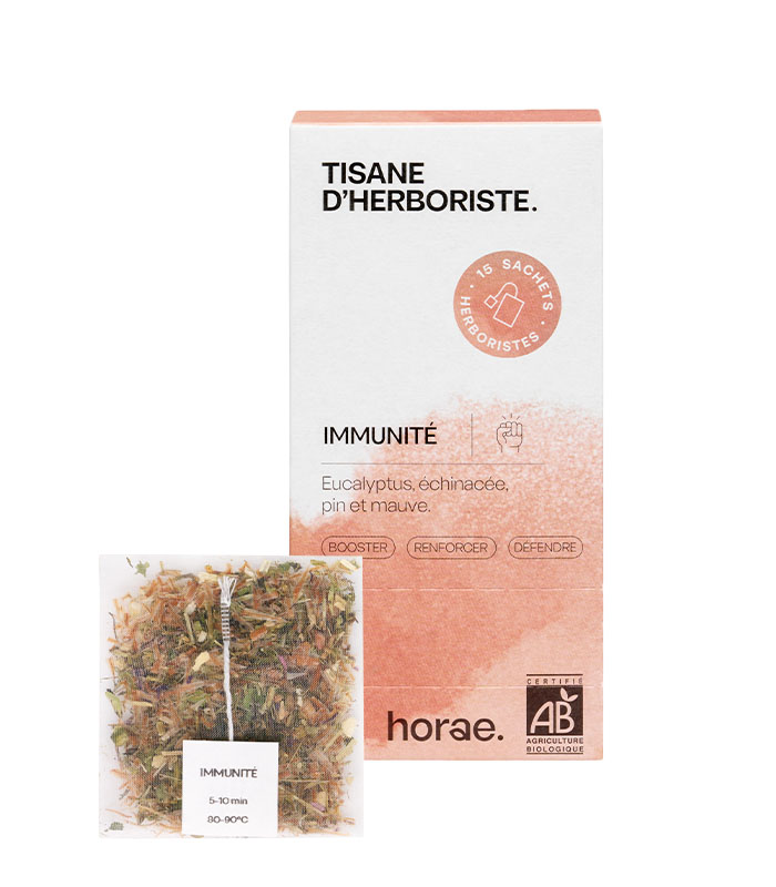 [50677] Tisane d'herboriste Bio - Immunité 15 sachets x6 Horae