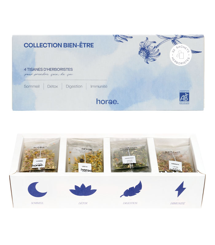 [50561] Coffret 32 sachets d'infusions Bio - Bien Être x6 Horae