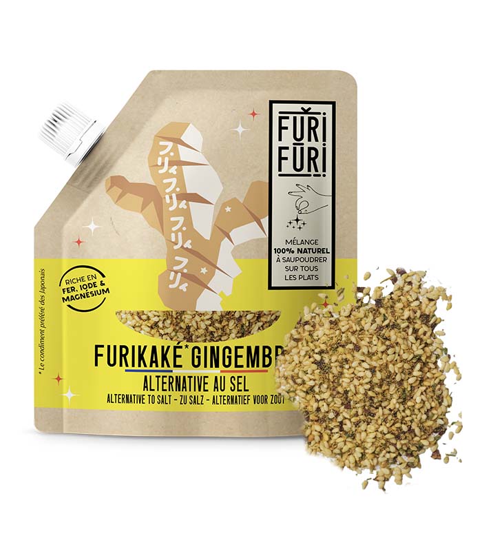 [69425] Furikake Gingembre 45g X12 FURIFURI