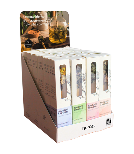 [U08HORAE] Prêt à vendre 24 bouquets à infuser Horae