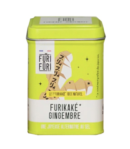 [69487] Furikake Gingembre 80g X18 FURIFURI