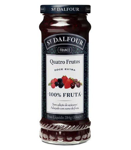 [90260] Tartinade de fruits Quatre Fruits 284g x6 St Dalfour