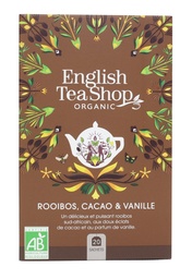 [29168] Rooibos Cacao &amp; Vanille Bio 20 sachets x6 ETS
