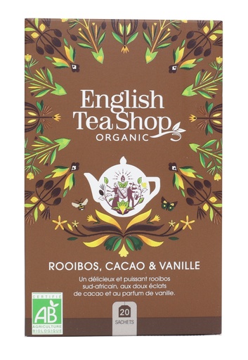 [29168] Rooibos Cacao & Vanille Bio 20 sachets x6 ETS