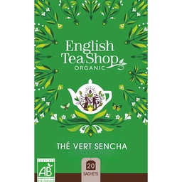 [29182] Thé Vert Sencha Bio 20 sachets x6 ETS