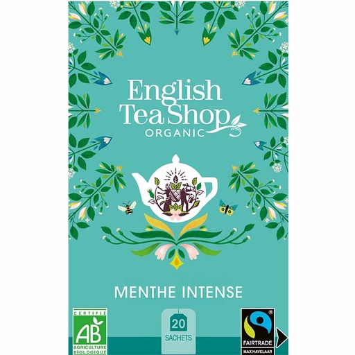 [29243] Infusion Menthe Intense Bio 20 sachets x6 ETS