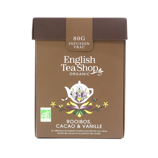 [59974] Rooibos Cacao & Vanille Bio 80g vrac x6 ETS