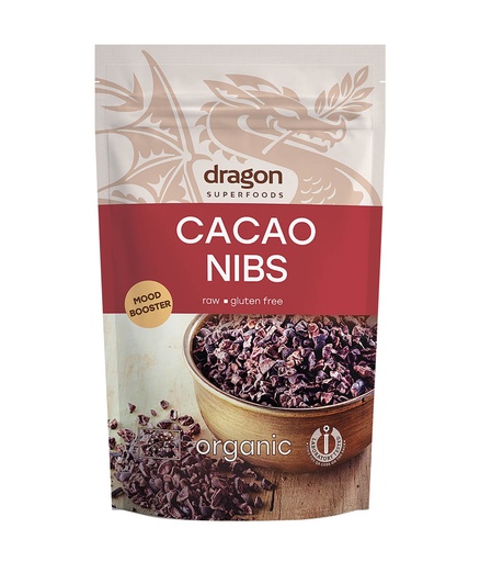 [76034] Eclats de Cacao Cru Criollo Bio 200g x6 Dragon Superfoods