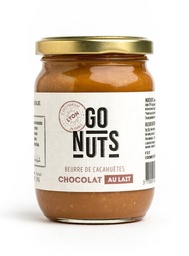 [90181] Beurre de Cacahuètes Chocolat au Lait Bio 270g x9 Go Nuts