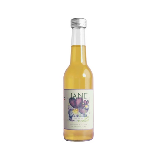 [22004] Thé Vert CBD Violette & Citron 33cl x12 Jane