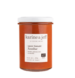 [39632] Sauce Tomate Zanzibar Bio 200g x6 Karine &amp; Jeff