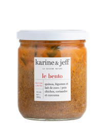 [39779] Bento Quinoa, Légumes et Lait de Coco Bio 360g x6 Karine &amp; Jeff