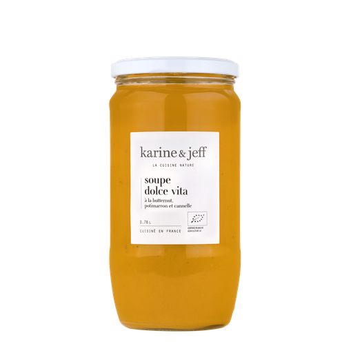 Soupe Dolce Vita Bio 0,78L x6 Karine &amp; Jeff