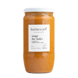 [30417] Soupe des Indes Bio 0,78L x6 Karine &amp; Jeff
